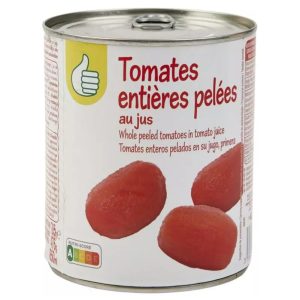 Tomate entières Pelées au jus