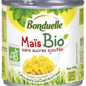 Maïs Bio sans sucres ajoutés