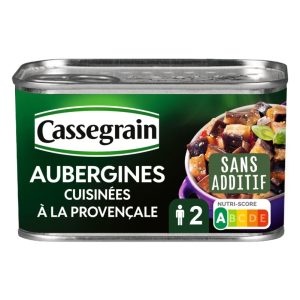 Aubergines cuisinées à la provençale