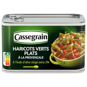 Haricots verts plats cuisinés à la provençale