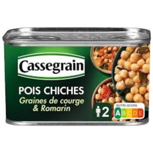 Pois chiches   Graines de courge & Romarin