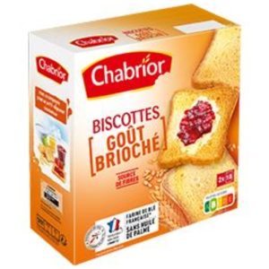 Biscotte goût brioché