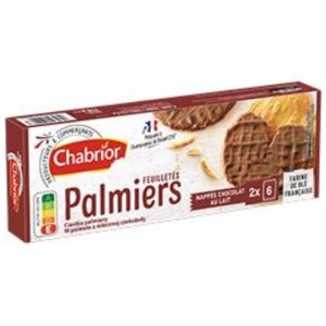 Biscuits Feuilletés Palmiers Choco