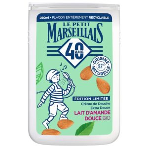 Crème de Douche Extra Douce Lait d'Amande Douce Bio