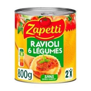 Raviolis 6 légumes